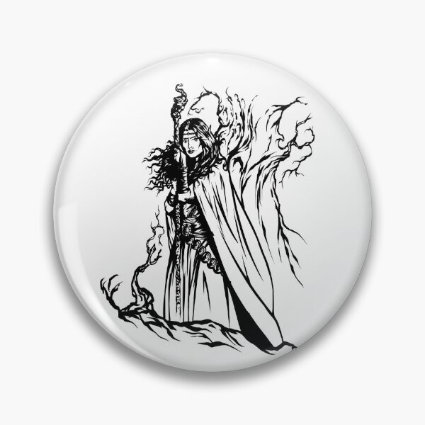 Item preview, Lady of the Woods Version 2 designed and sold by matthewwattsart.