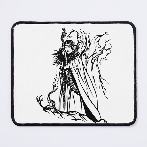 Item preview, Lady of the Woods Version 2 designed and sold by matthewwattsart.