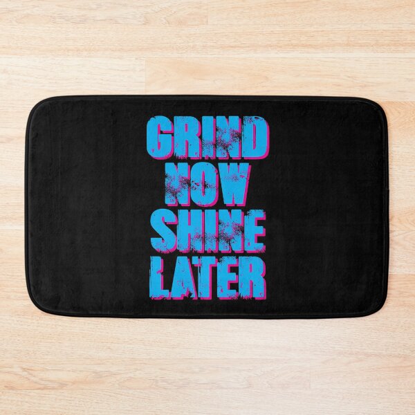 Item preview, Hardcore Gym Quote | Grind Now Shine Later designed and sold by typoinspired.