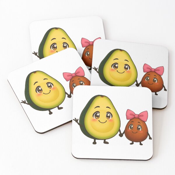 Item preview, Anime avocado designed and sold by Eat art design.