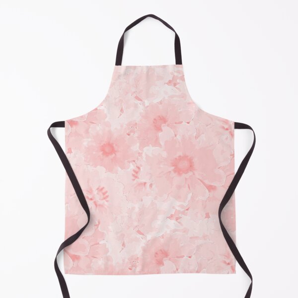 Item preview, Flower Ocean Halfdrop Monochrome Pastel Blush ff8080 designed and sold by Art in My Loft.