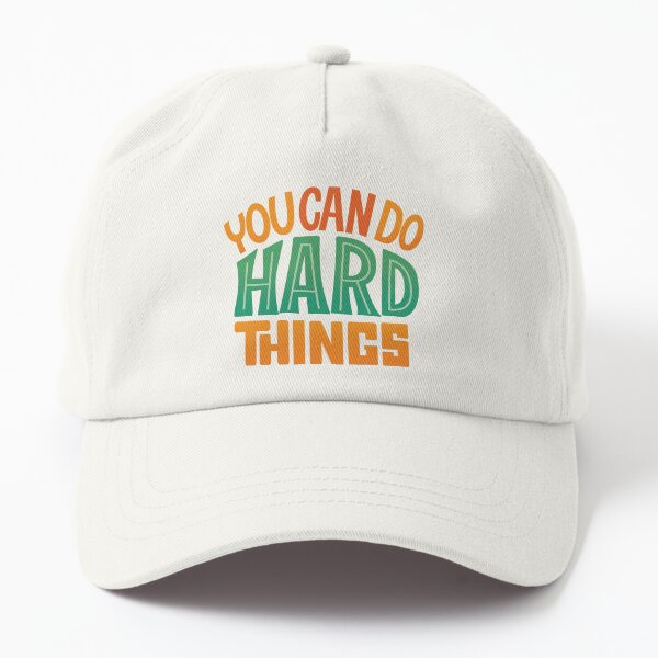 Item preview, You can do hard things is Inspirational Quotes designed and sold by Mental Health.