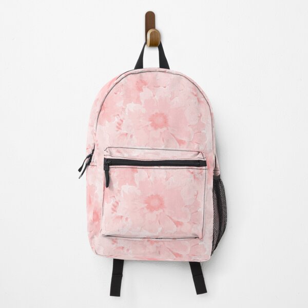 Item preview, Flower Ocean Halfdrop Monochrome Pastel Blush ff8080 designed and sold by Art in My Loft.