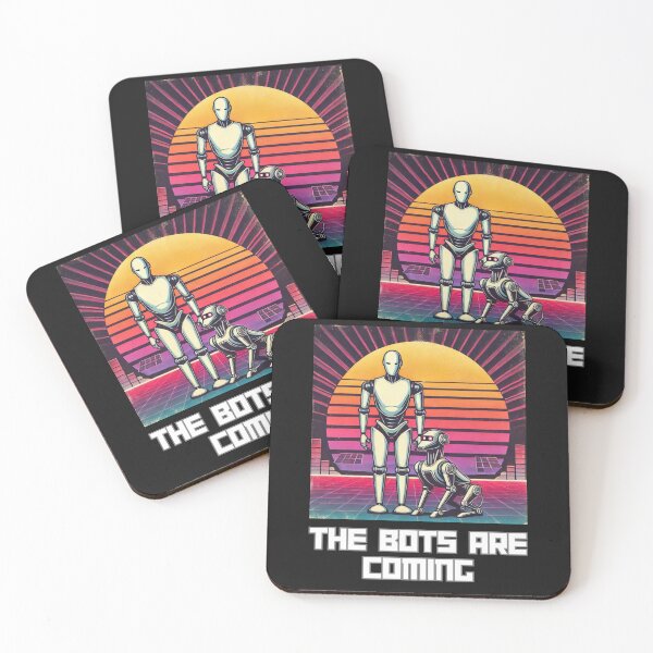 Item preview, the robots are coming designed and sold by TEEJAMBOREE.