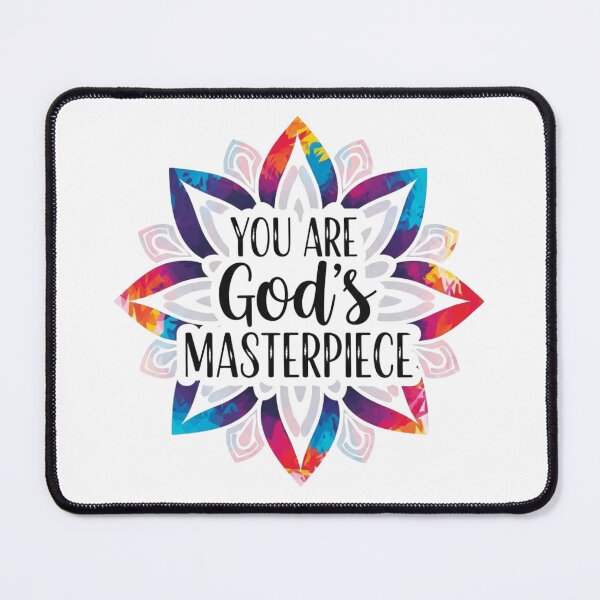 Item preview, You Are God's Masterpiece, Mandala Art  designed and sold by Faithloveshop.