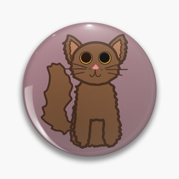 Item preview, Fluffy Brown Cat designed and sold by DewyMornings.