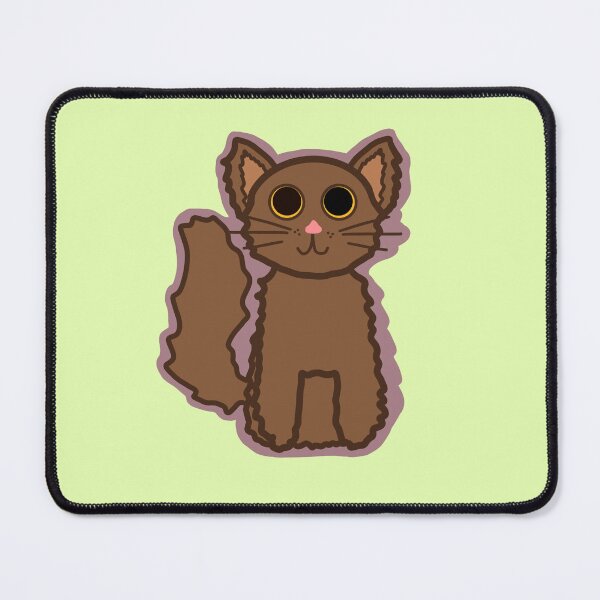 Item preview, Fluffy Brown Cat designed and sold by DewyMornings.