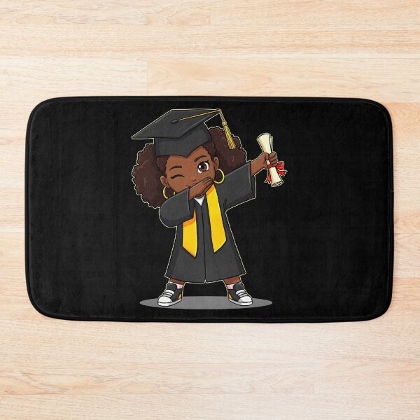 Item preview, Kids Funny Dabbing Girl Grad Class of 2025 Afro Graduate Graduation Gift designed and sold by JUSTBEELEGANT.