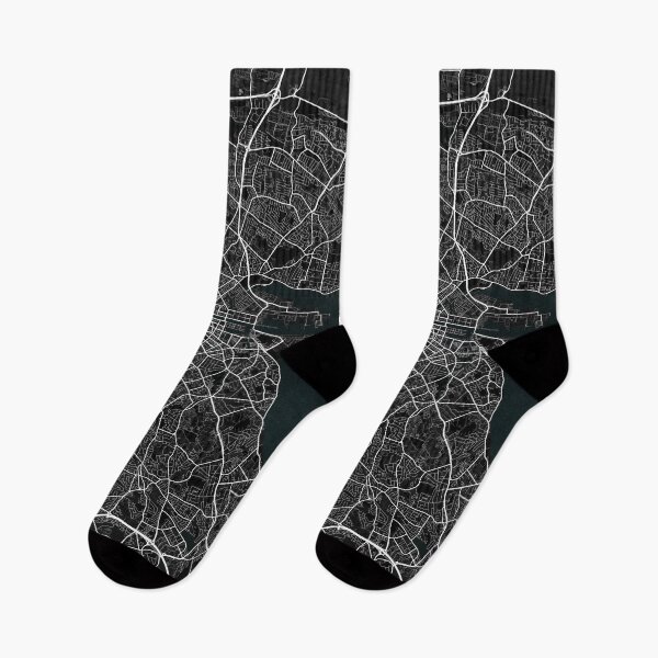Item preview, Dublin City Map of Ireland - Dark designed and sold by deMAP.