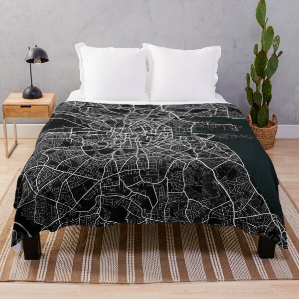Item preview, Dublin City Map of Ireland - Dark designed and sold by deMAP.