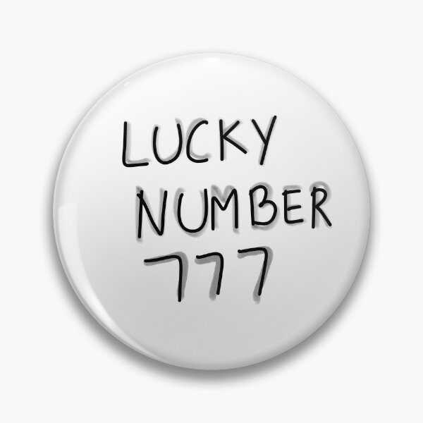 Item preview, LUCKY NUMBER 777 designed and sold by lukked.
