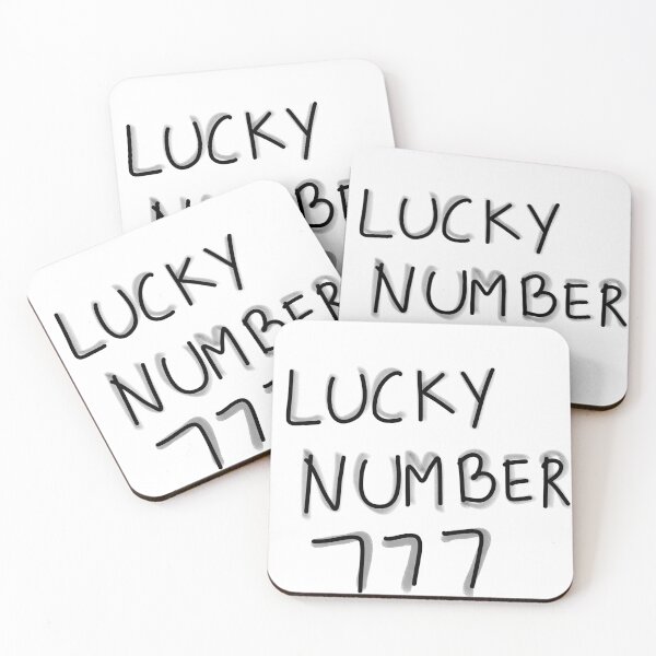 Item preview, LUCKY NUMBER 777 designed and sold by lukked.