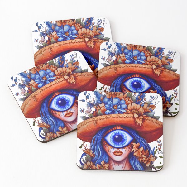 Item preview, The hearts of the Mexican Heritage, the evil eye designed and sold by VerdeVowPress.