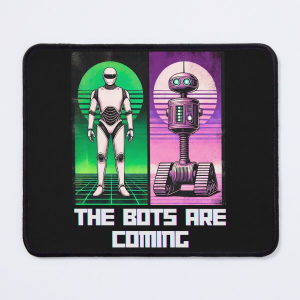 Item preview, the robots are coming designed and sold by TEEJAMBOREE.