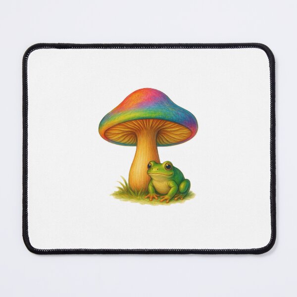 Item preview, Hippy Froggy Mushroom designed and sold by MAcove.