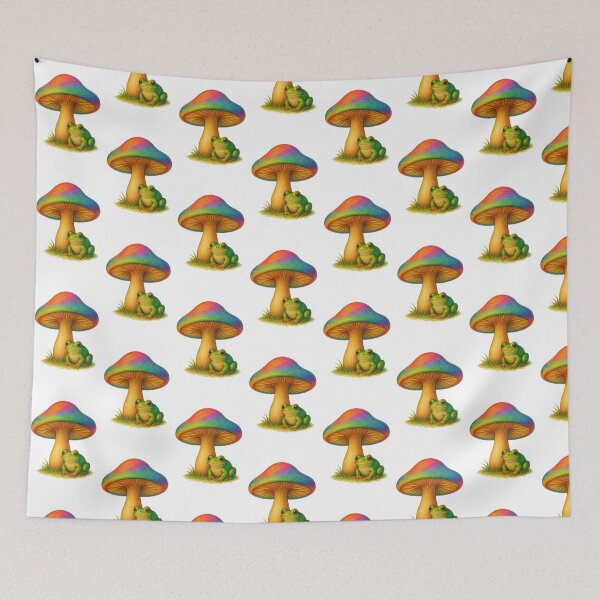 Item preview, Hippy Froggy Mushroom designed and sold by MAcove.