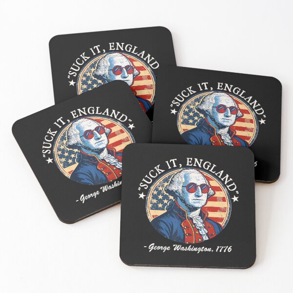 Item preview, Suck It England George Washington Patriotic USA 4Th Of July designed and sold by Filek-mable.