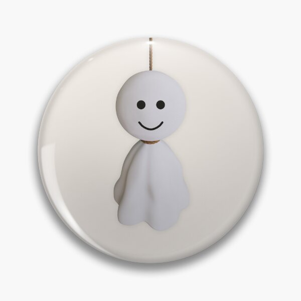 Item preview, Cute Teru Teru Bozu with realistic fabric structure designed and sold by trepiu.