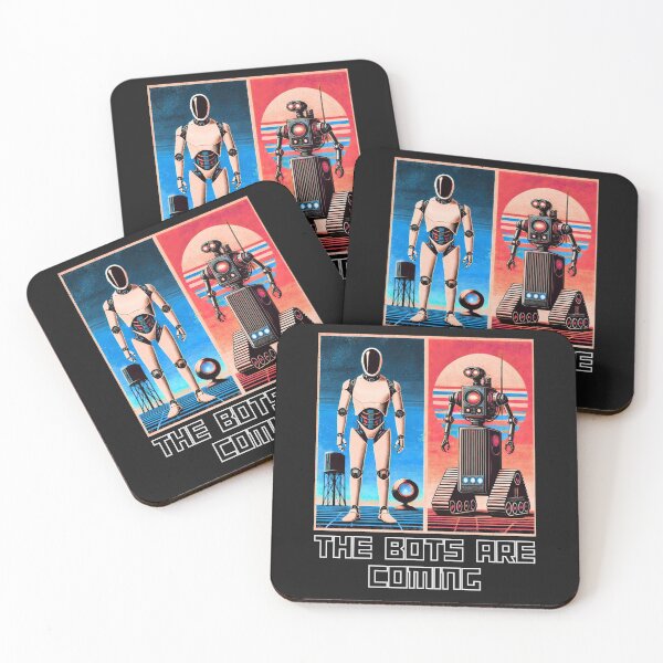 Item preview, the robots are coming designed and sold by TEEJAMBOREE.