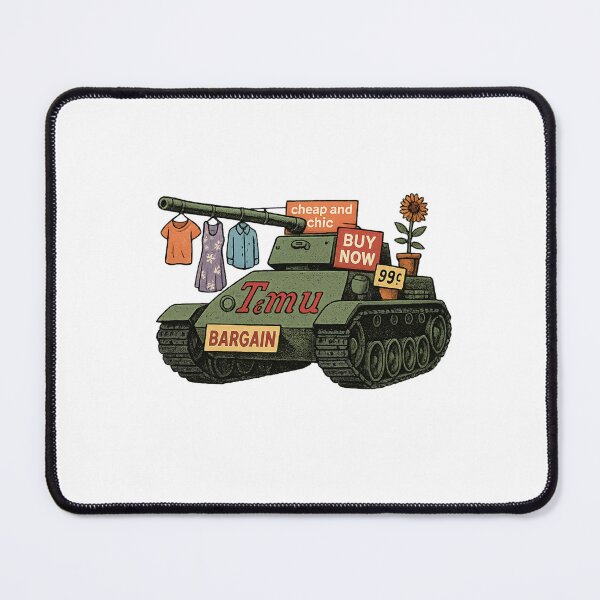Item preview, The Tmu bargain tank Sticker  designed and sold by Taika Tori Art .