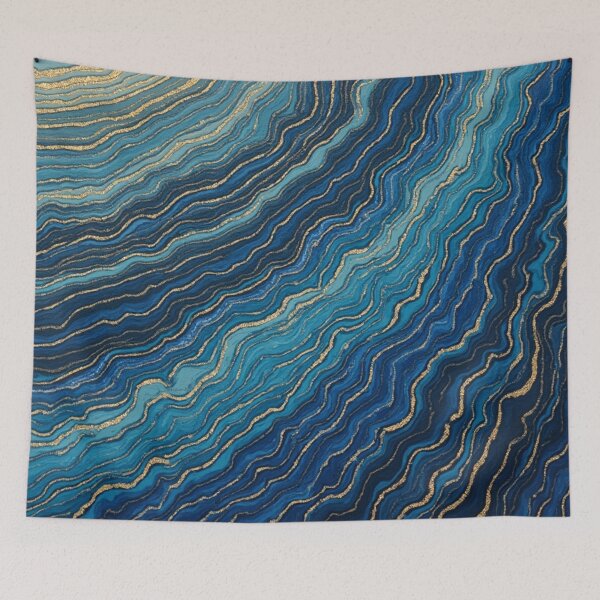 Item preview, Aboriginal Inspired Dot Art - With Golden Ripple designed and sold by GrinGalore.