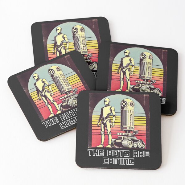 Item preview, the robots are coming designed and sold by TEEJAMBOREE.