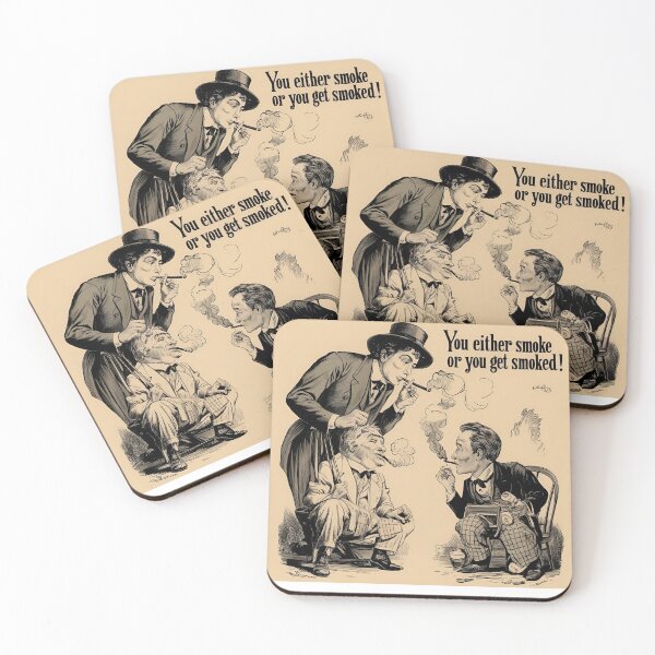 Item preview, Vintage smoke smoked designed and sold by Pop, Culture and Stuff.