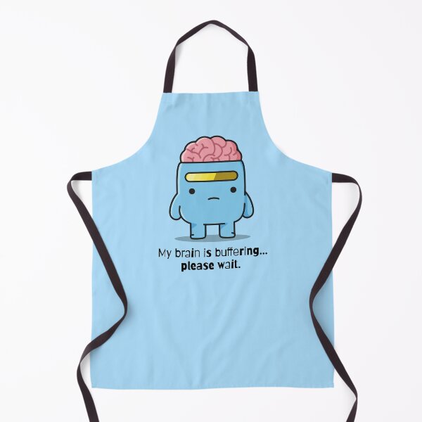 Item preview, My Brain is Buffering - Please Wait designed and sold by KiwiRider.