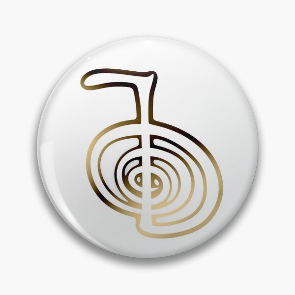 Item preview, Golden-White Cho Ku Rei Reiki Symbol designed and sold by Mystic Kona.