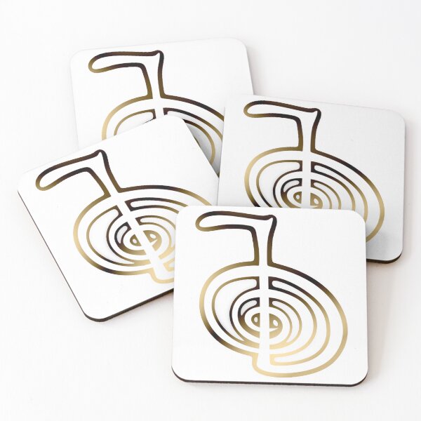 Item preview, Golden-White Cho Ku Rei Reiki Symbol designed and sold by Mystic Kona.