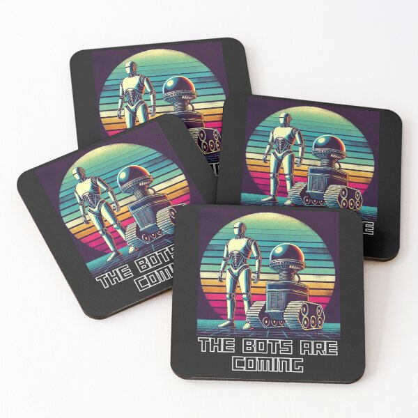 Item preview, the robots are coming designed and sold by TEEJAMBOREE.