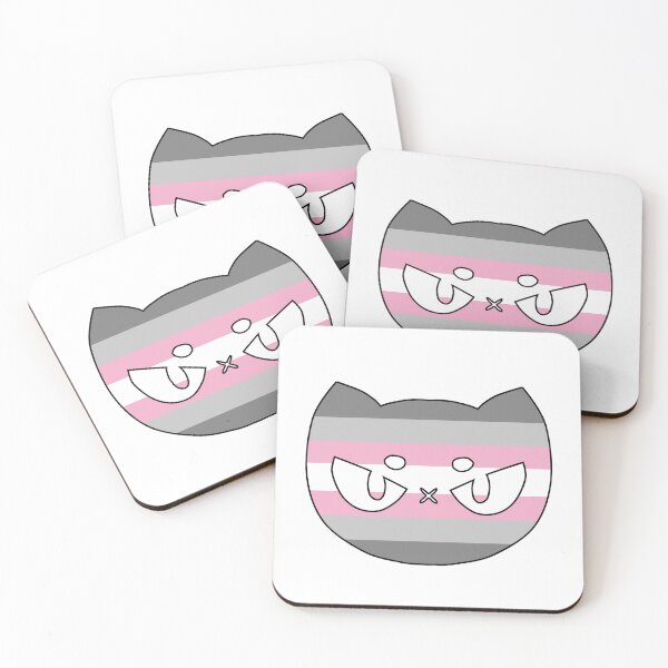 Item preview, Copy of Pride Shadow Cats Demigirl designed and sold by Wundering Wurm.