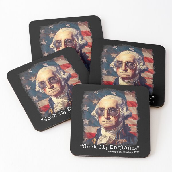 Item preview, Suck&x2D;It England Funny 4Th Of July George Washington 1776 designed and sold by Filek-mable.