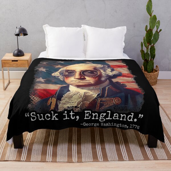 Item preview, Suck&x2D;It England Funny 4Th Of July George Washington 1776 designed and sold by Filek-mable.
