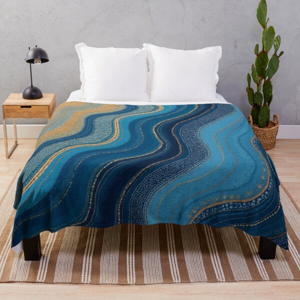 Item preview, Aboriginal Inspired Dot Art - With Waves And Golden Sand Beach designed and sold by GrinGalore.