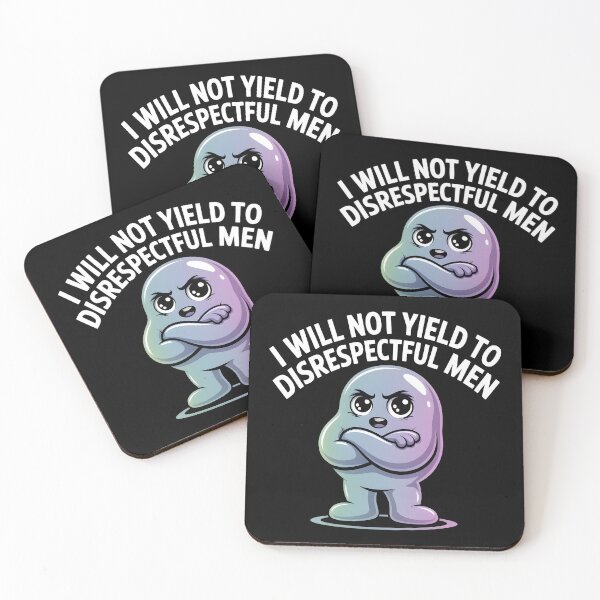 Item preview, I Will Not Yield To Disrespectful Men designed and sold by BlossomYumi.