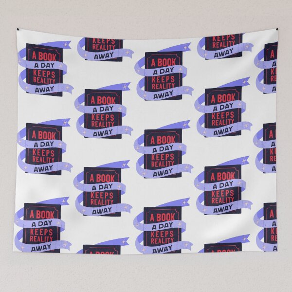Item preview, Book A day Keeps Reality Away designed and sold by MAcove.