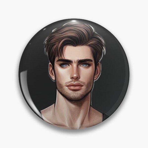 Item preview, Book Boyfriend - Character Art - Hot Guy designed and sold by AmberRoseWrites.
