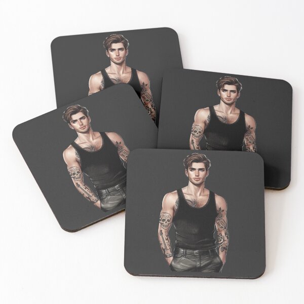 Item preview, Book Boyfriend - Character Art - Hot Guy designed and sold by AmberRoseWrites.