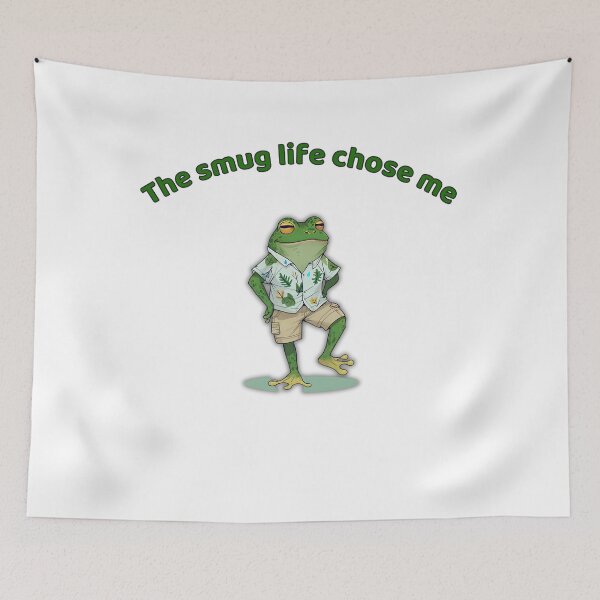 Item preview, Frog Embracing Its Inevitable Smug Life designed and sold by Icelander1.