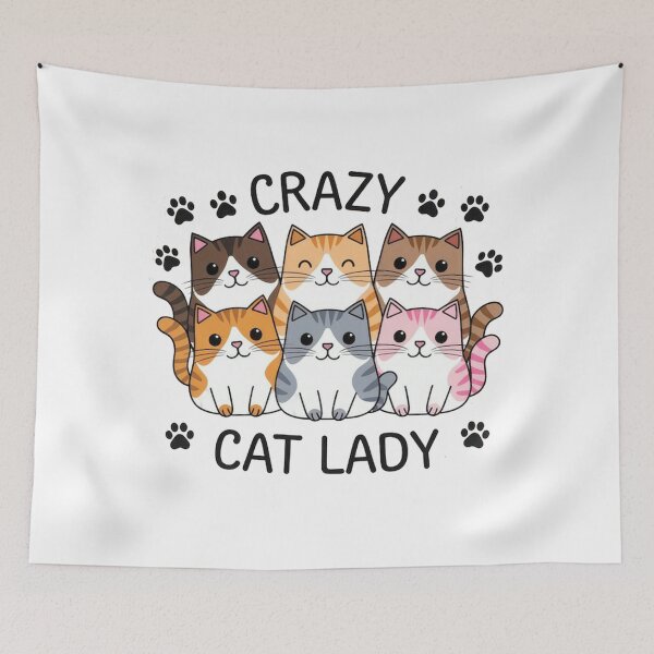 Item preview, Crazy Cat Lady designed and sold by edwardlamser.