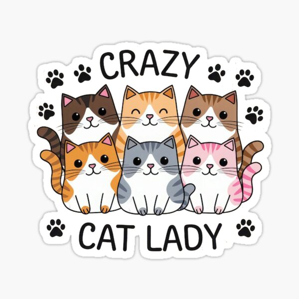 Item preview, Crazy Cat Lady designed and sold by edwardlamser.