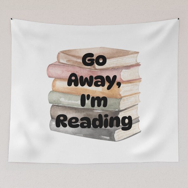 Item preview, Vete, estoy leyendo designed and sold by Webby-Creations.