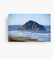 Morro Rock Morning Haze Canvas Print