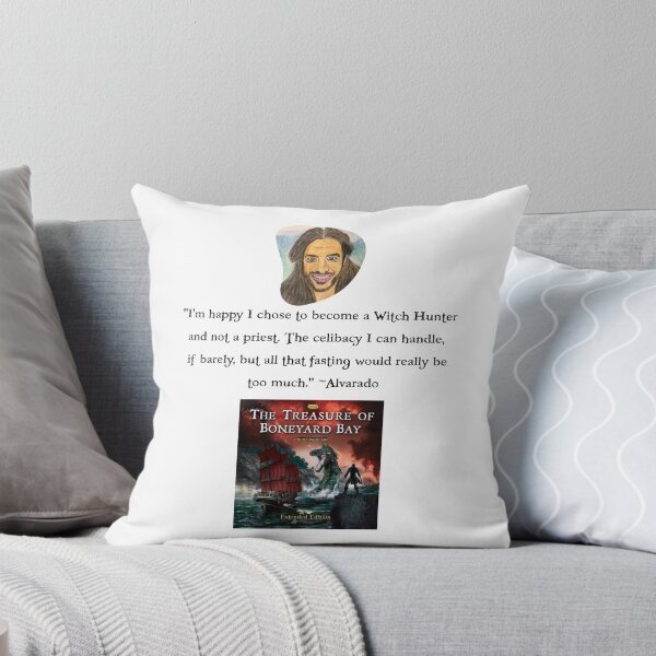 Item preview, Alvarado quote - The Treasure of Boneyard Bay - black text designed and sold by AudioEpics.