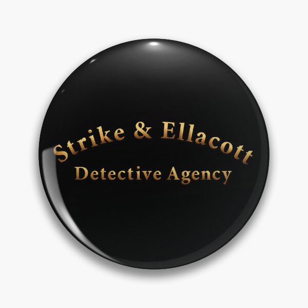 Item preview, Cormoran Strike & Robin Ellacott Detective Agency | Variant #2 designed and sold by CrowdyGraphics.