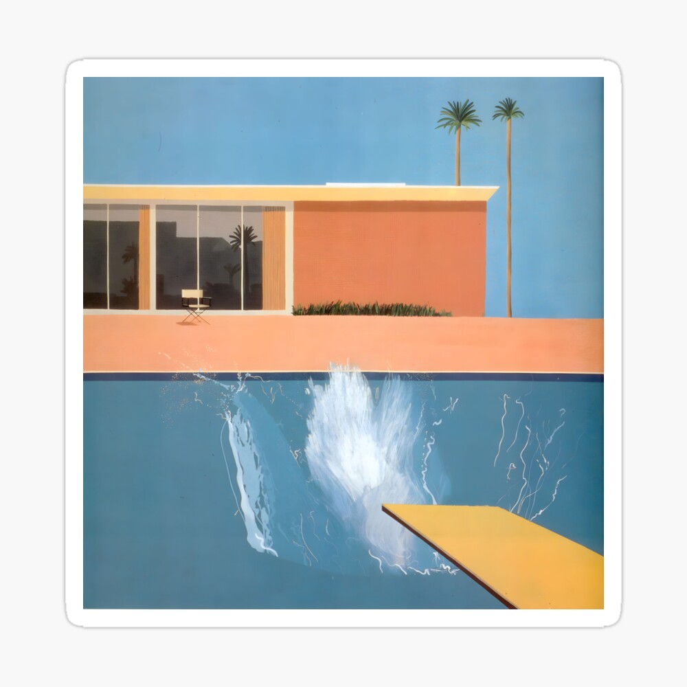 David Hockney A Bigger Splash Photographic Print
