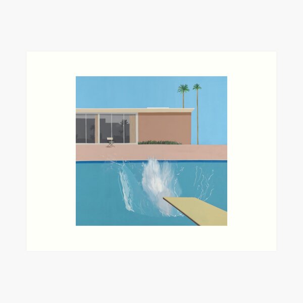 Item preview, David Hockney A Bigger Splash designed and sold by Ceremonials-.