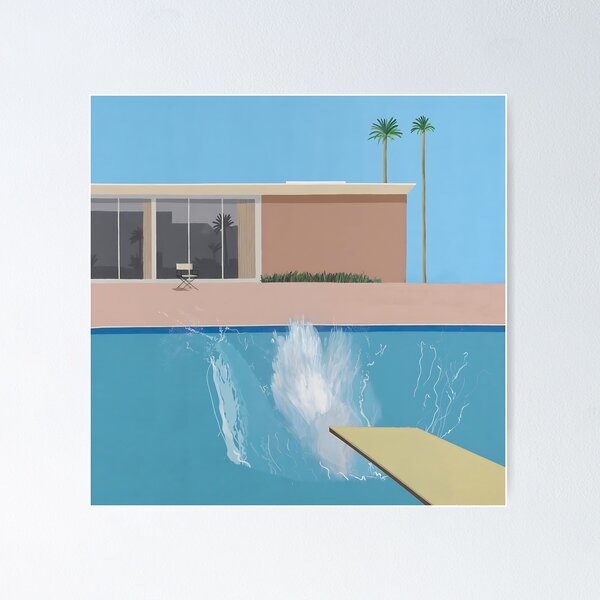 Item preview, David Hockney A Bigger Splash designed and sold by Ceremonials-.