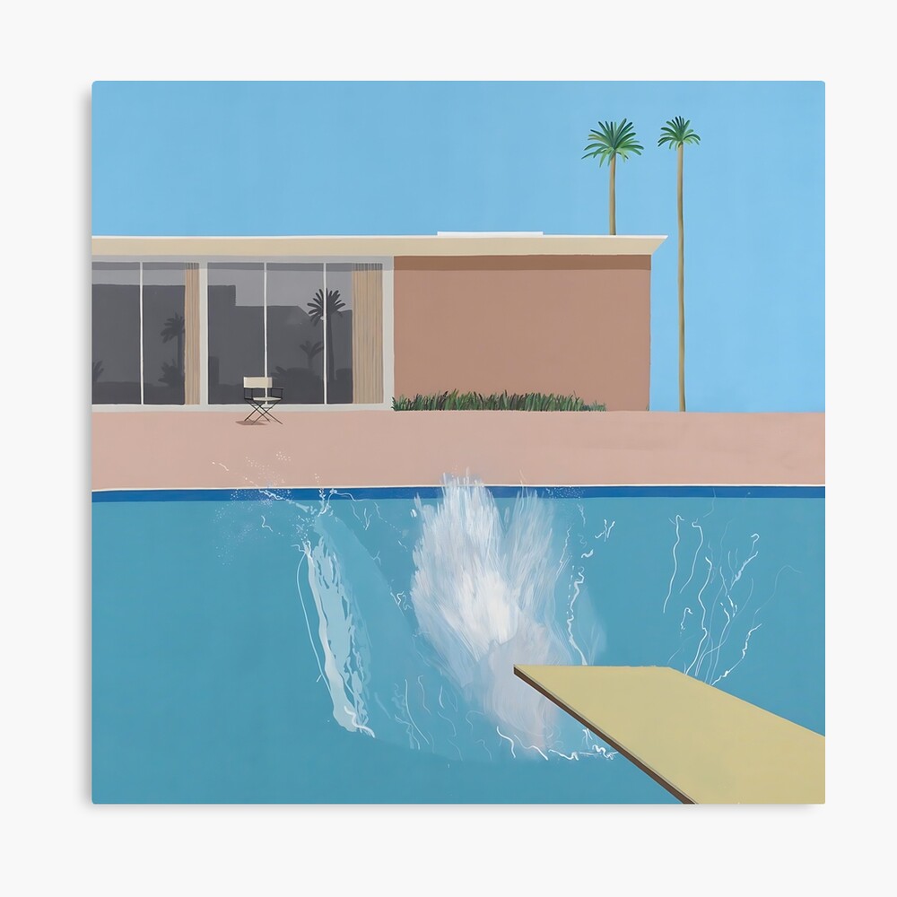 David Hockney A Bigger Splash Photographic Print